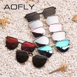 AOFLY Fashion Sunglasses Women Popular Brand Design Polarized Sunglasses Summer HD Polaroid Lens Sun Glasses With Original Case